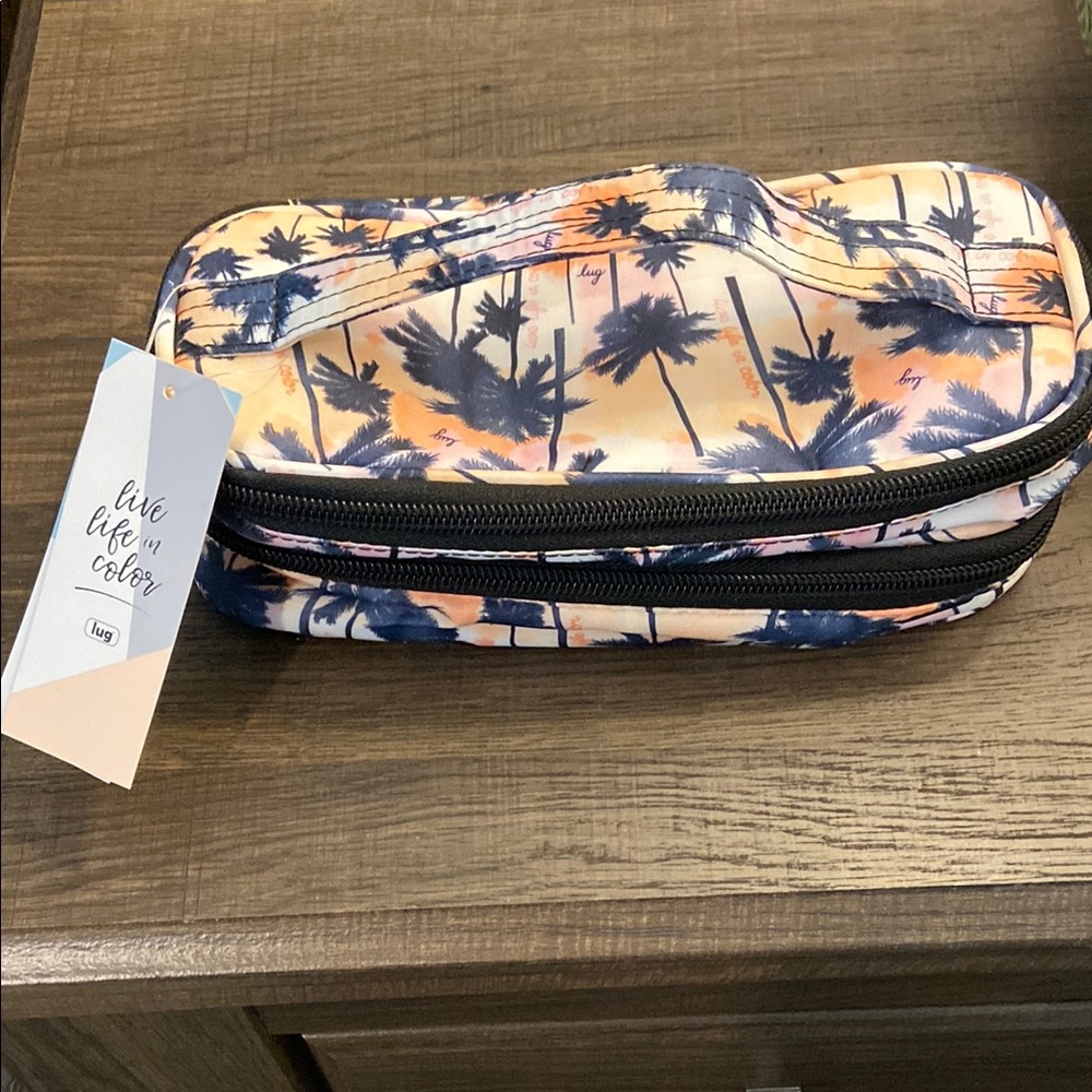 Lug Tropical Print Cosmetic Bag